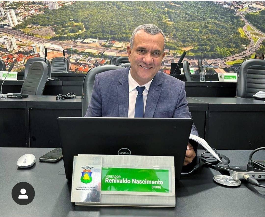 Ele est de volta! Renivaldo Nascimento retorna  Cmara com garra e compromisso pelo povo de Cuiab