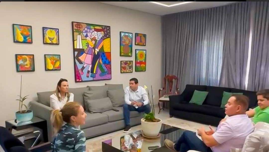 Grande Moretti e deputado Botelho discutem recursos para Vrzea Grande.