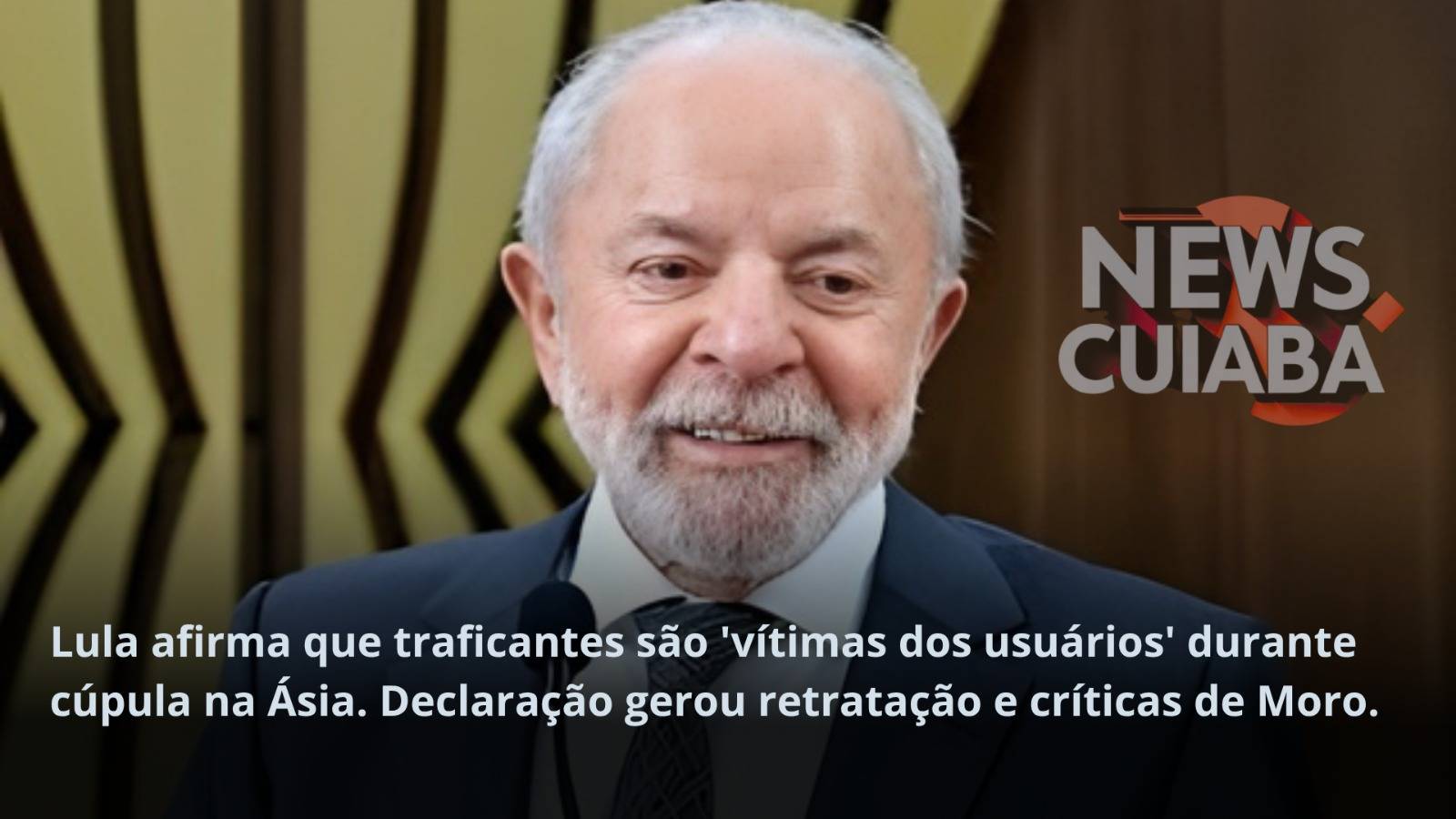 LULA GERA POLMICA AO DIZER QUE TRAFICANTES SO 