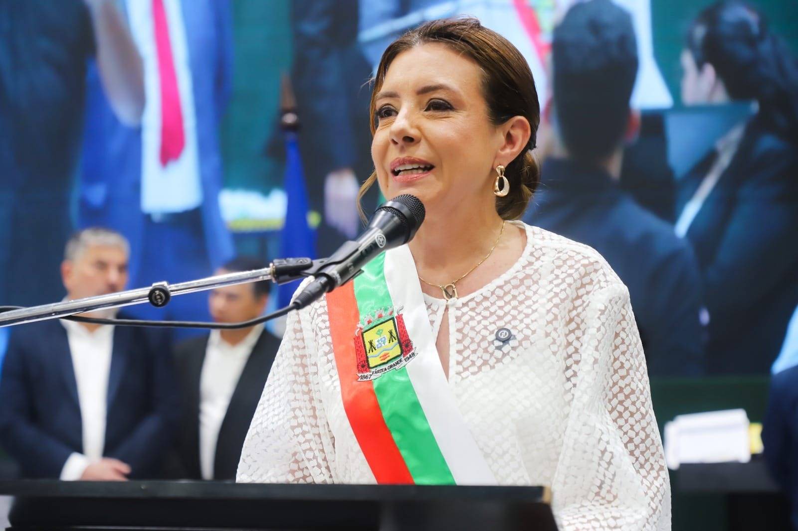 Flvia Moretti atinge 70,5% de aprovao e consolida novo ciclo poltico em Vrzea Grande