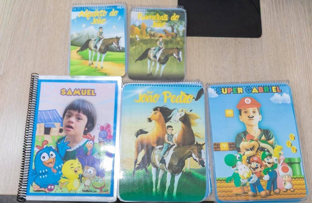 Escola de Cuiab cria apostilas personalizadas para crianas PCDs