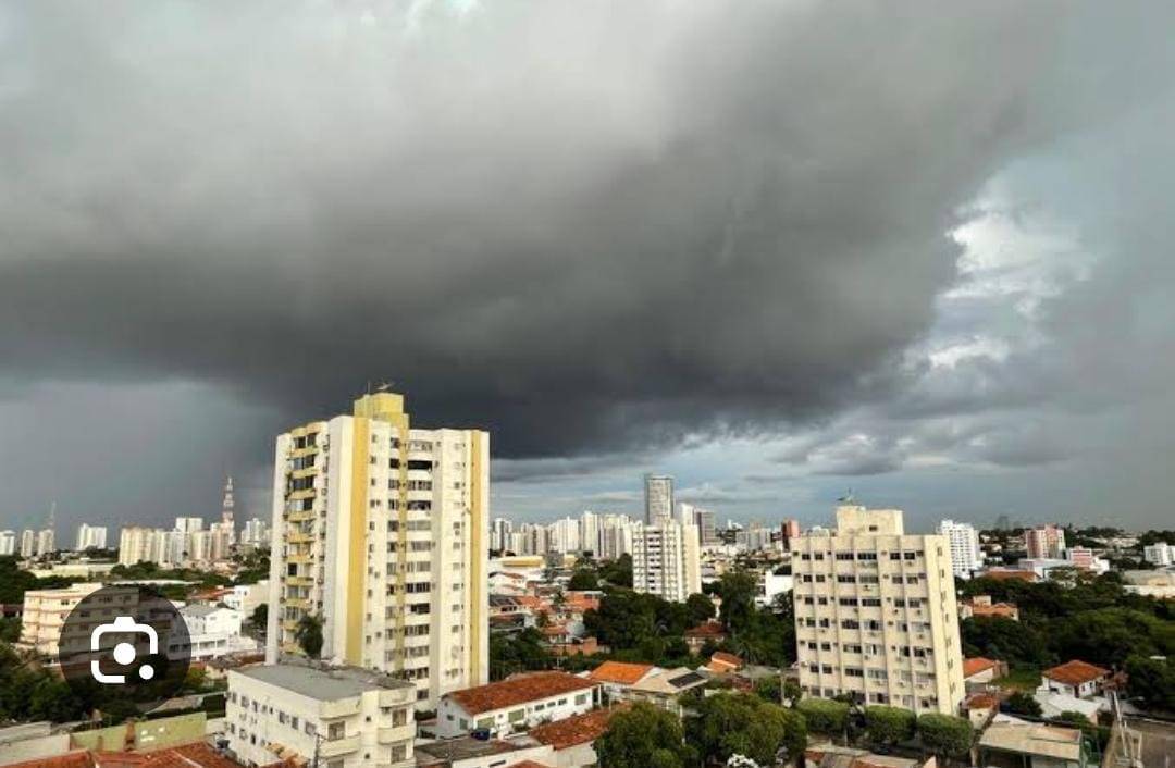 Semana ser marcada por instabilidade, chuva diria e ventos fortes em Cuiab.