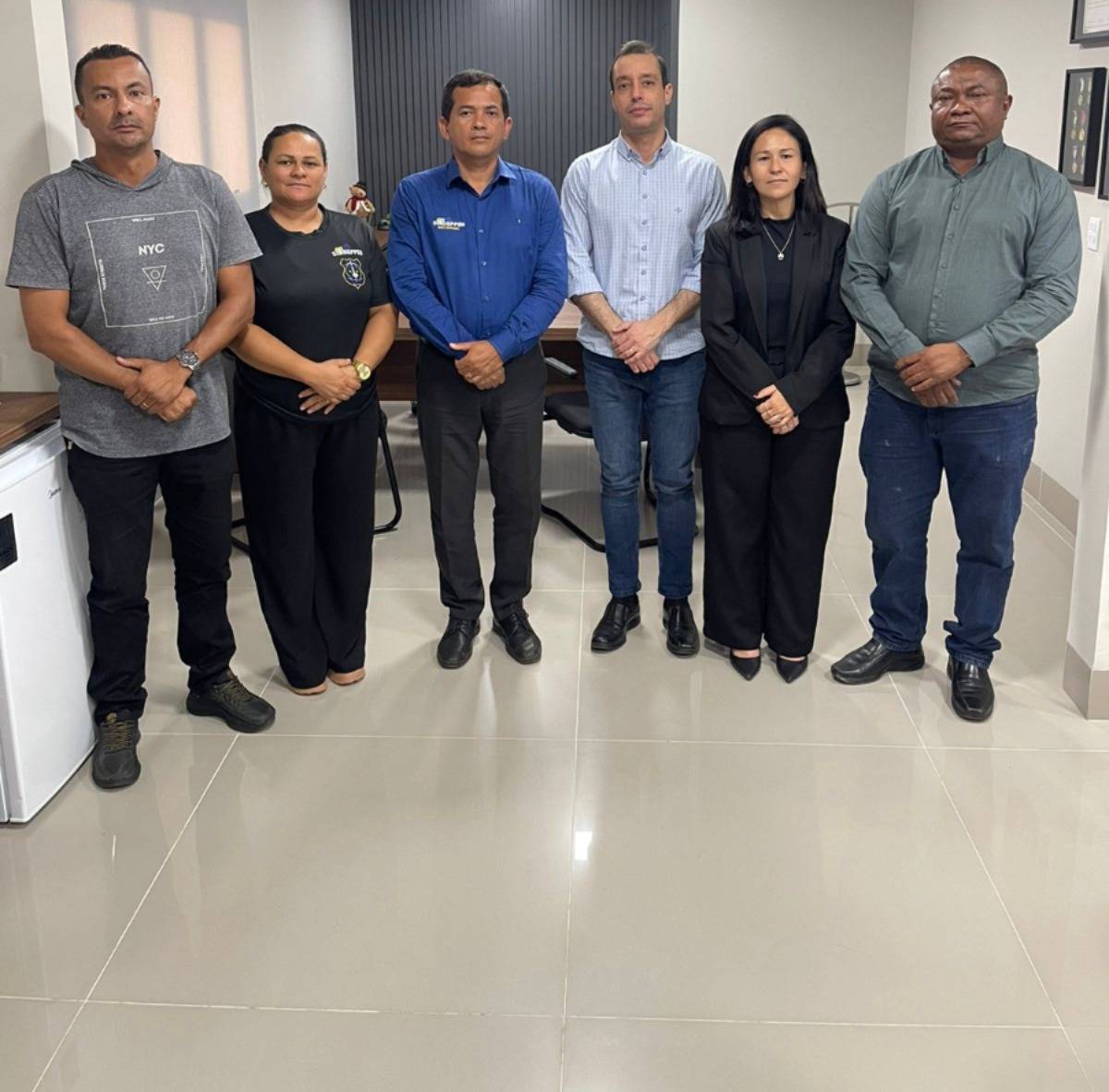 SINDSPPEN Refora Compromisso com a Segurana dos Policiais Penais em Reunio com SEJUS