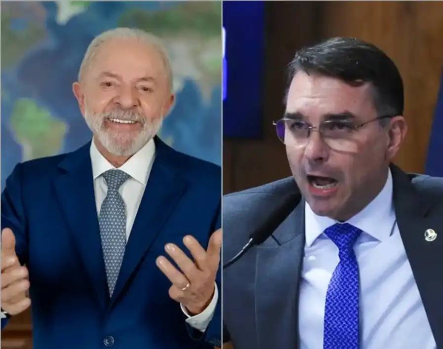 Pesquisa Datafolha: Lula tem 15 pontos de vantagem sobre Flvio Bolsonaro em cenrio de 2 turno para 2026