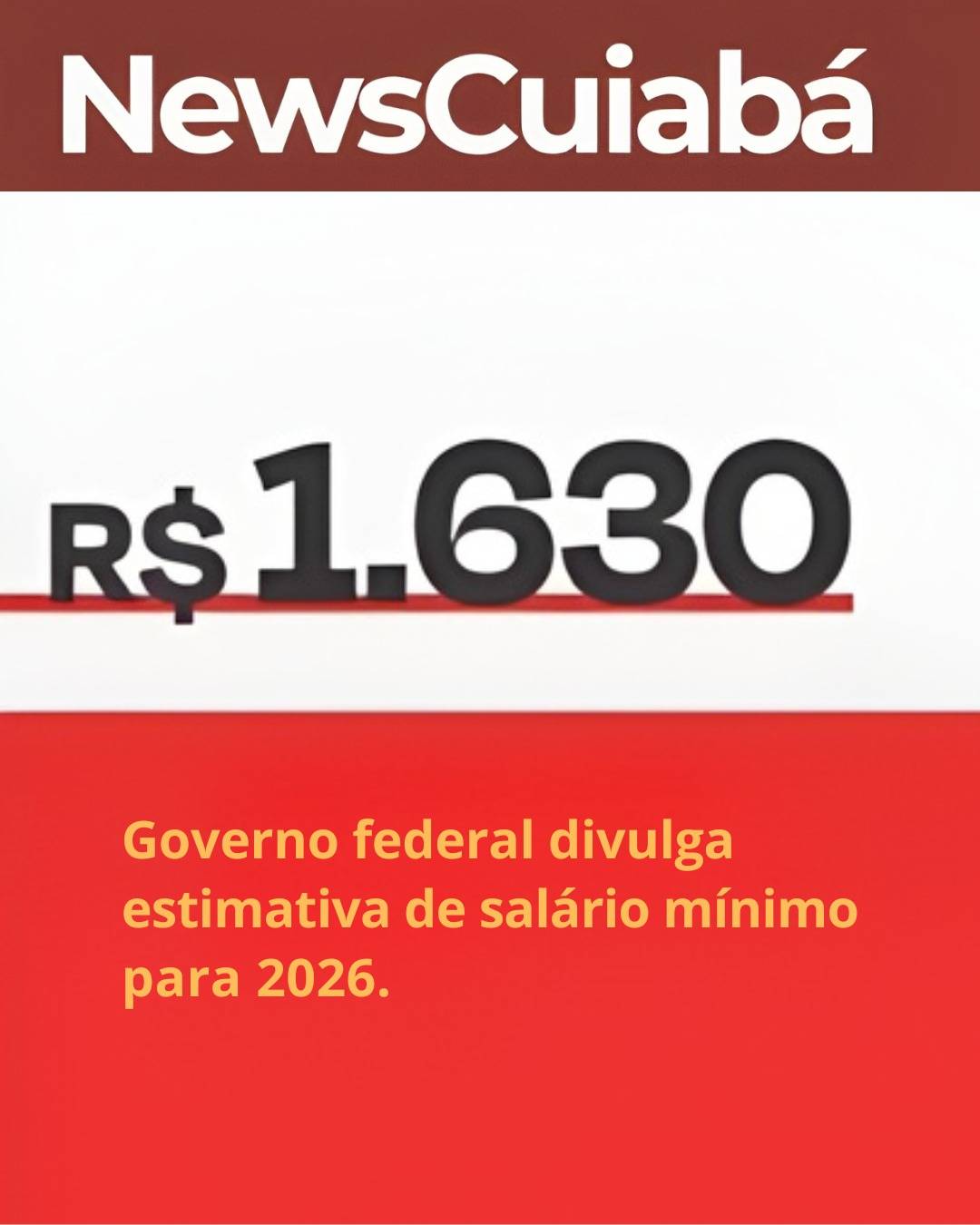Sal�rio M�nimo de 2026: Novo valor de R$ 1.621 entra em vigor em 1� de janeiro