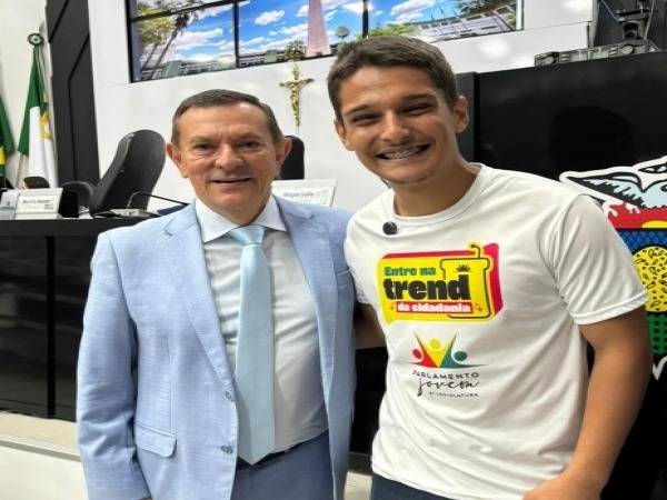 Demilson Nogueira apoia proposta de cria��o da C�mara Mirim em Cuiab�