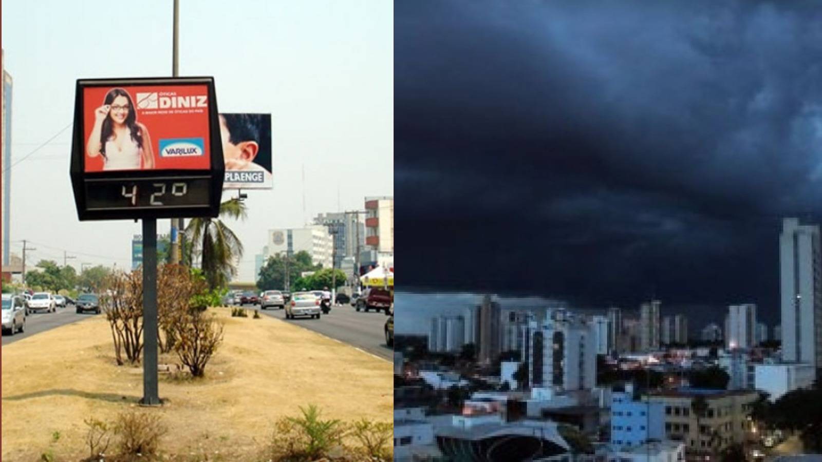 Calor e alerta de tempestade marcam o �ltimo fim de semana de janeiro na Baixada Cuiabana