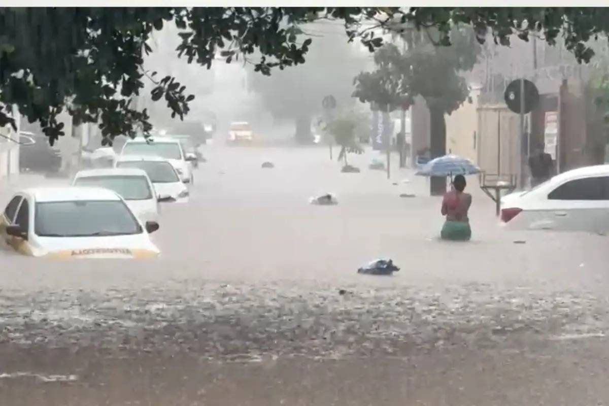 ALERTA METEOROL�GICO: Cuiab� sob Risco de Alagamentos e Chuvas Intensas