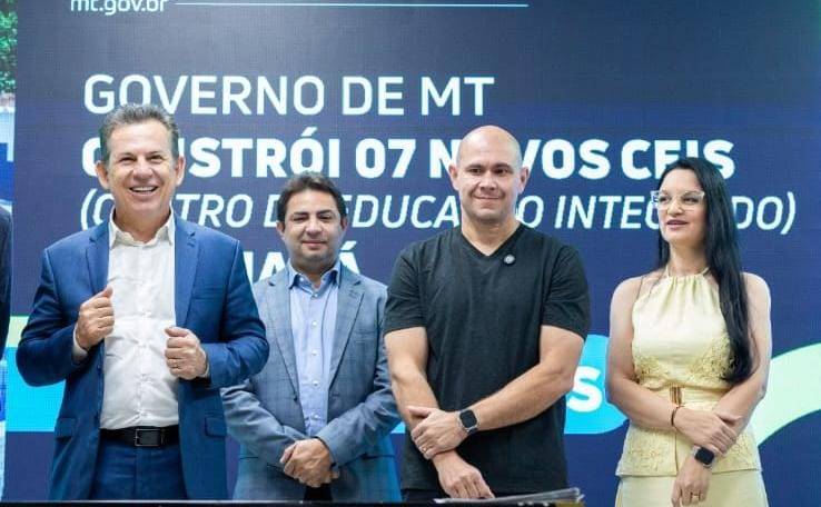 Prefeito e governador assinam R$ 663 milhões em investimentos para Cuiabá