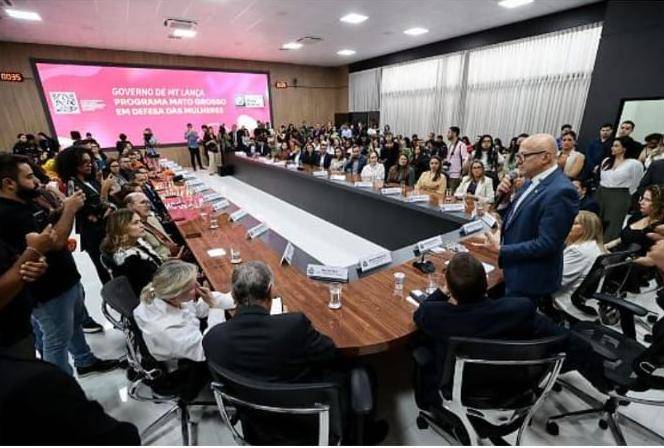 ALMT reforça compromisso no combate à violência contra a mulher durante lançamento de programa estadual