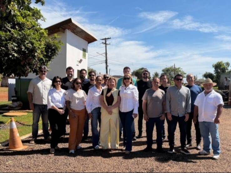 Paula Calil visita ecoponto e usina de triagem de resíduos em Campo Grande e conhece modelo sustentável