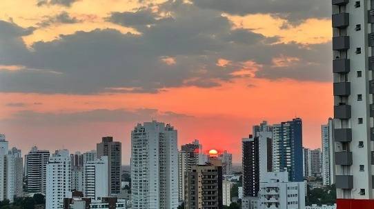 Fim de semana será de sol forte e calor de 35°C em Cuiabá e Várzea Grande