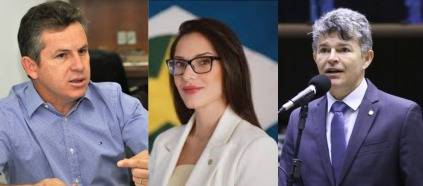Mauro Mendes e Janaina Riva despontam como favoritos para as cadeiras do Senado em 2026, e Medeiros vem atr�s