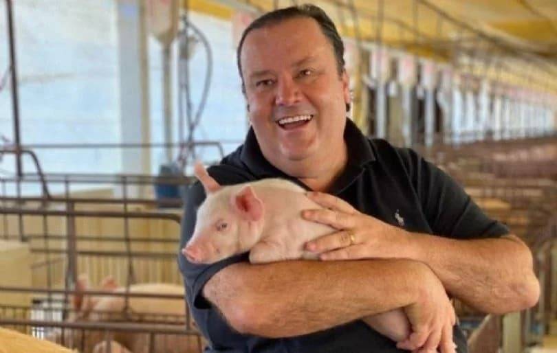 Rei do Porco � confirmado como vice na chapa de Wellington Fagundes ao Governo de MT