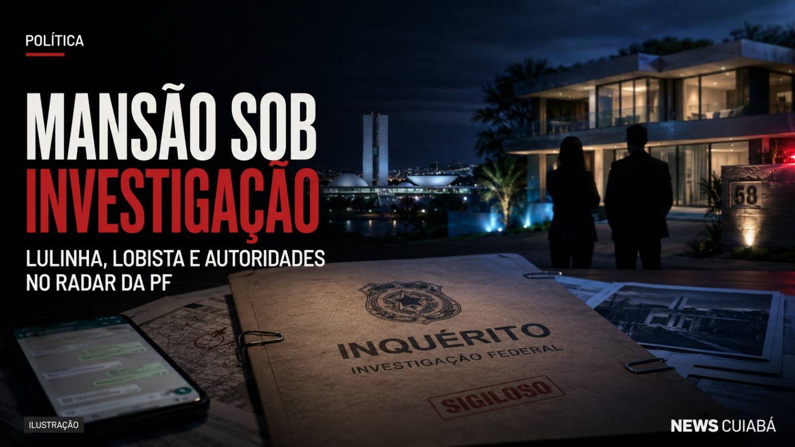 Mans�o em Bras�lia teria servido de ponto de encontro entre Lulinha, lobista, ministros e empres�rios