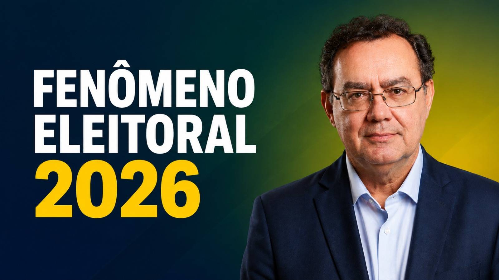 Fen�meno eleitoral: Augusto Cury dispara, deixa Renan Santos e governadores para tr�s e vira terceira for�a