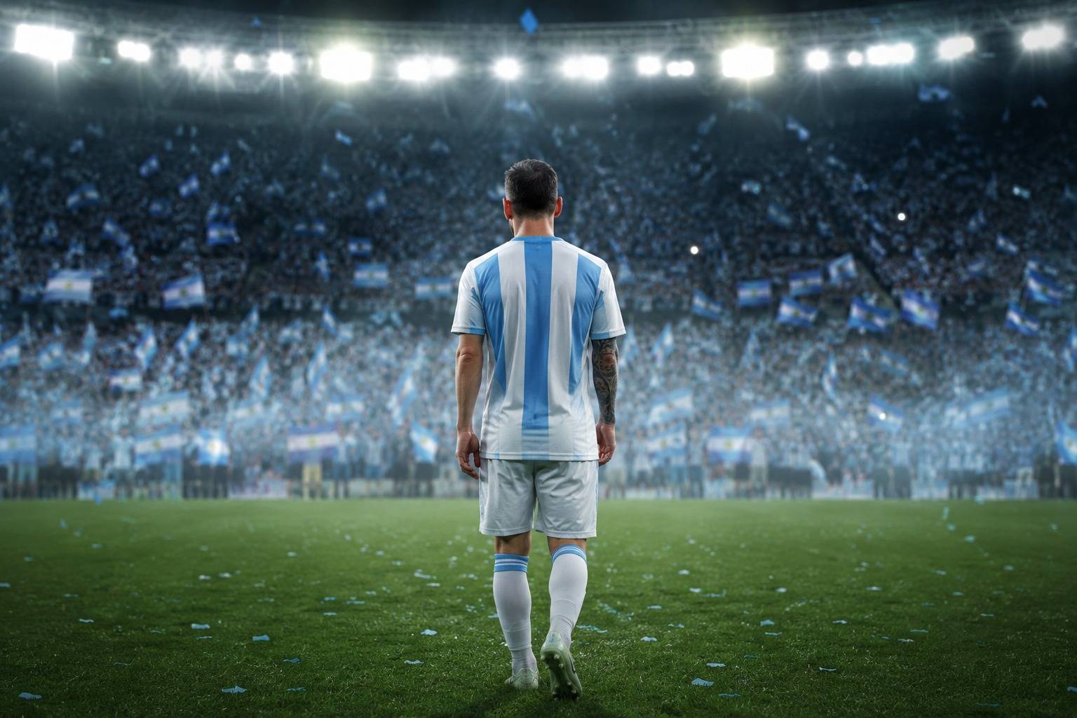 Messi anuncia despedida da sele��o argentina ap�s 21 anos e 125 gols