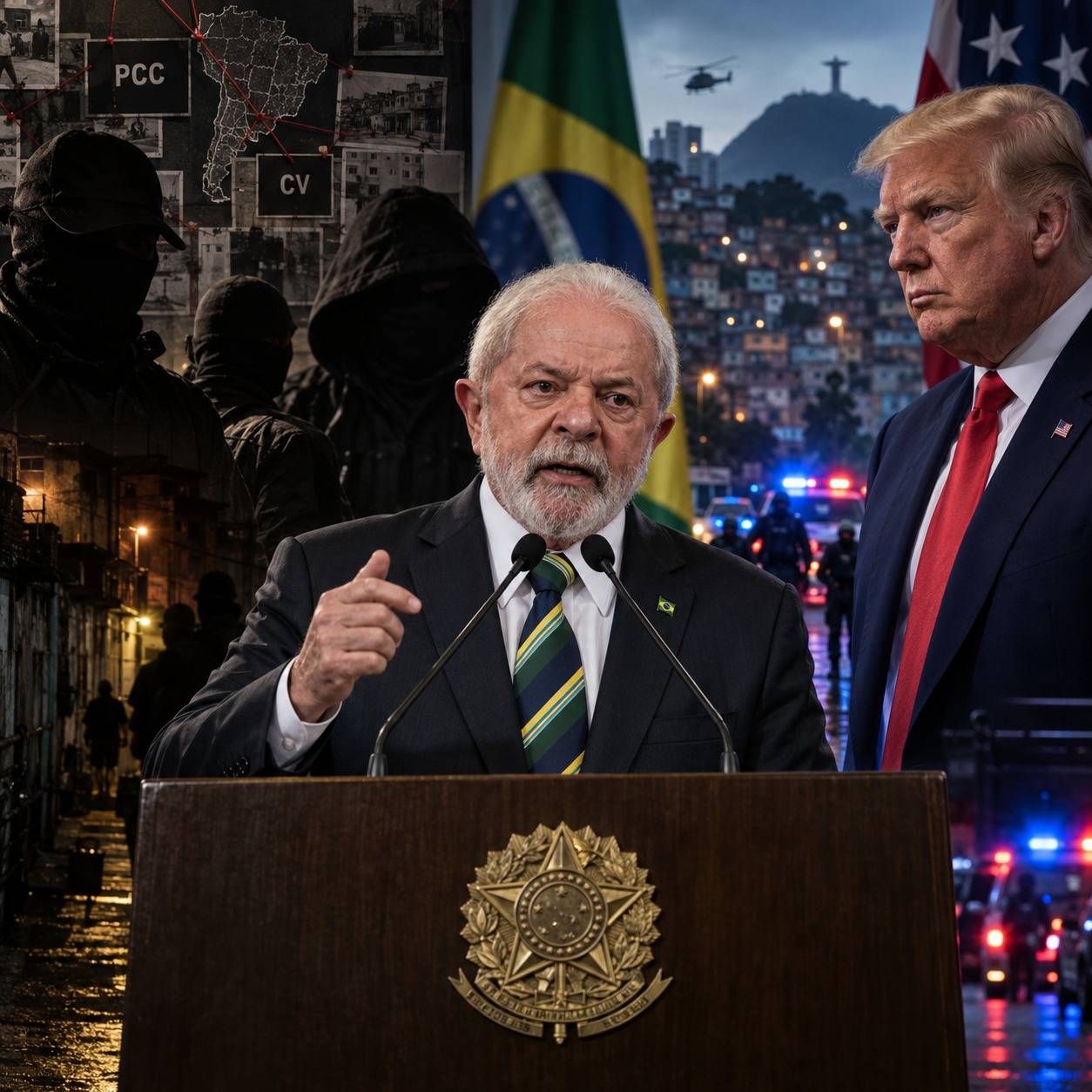 Lula protege PCC e CV de classifica��o como terroristas e diz que terrorismo foi o 8 de Janeiro