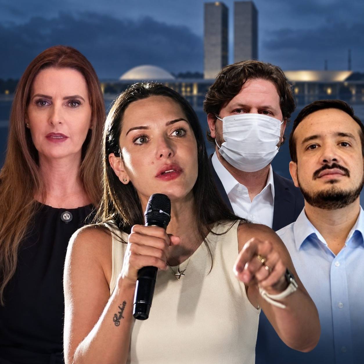 Jana�na minimiza escolha de suplente investigado e diz que � criticada por tudo