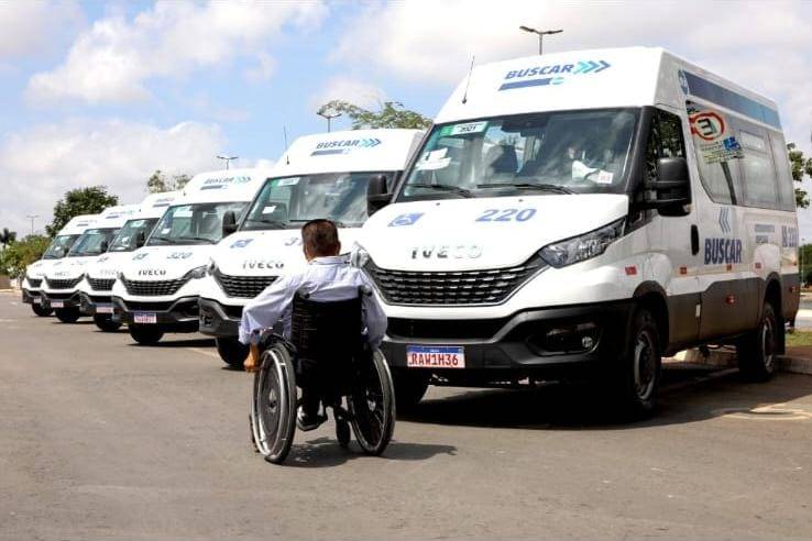 TRE-MT e Prefeitura de Cuiab� garantem transporte gratuito para eleitores com defici�ncia