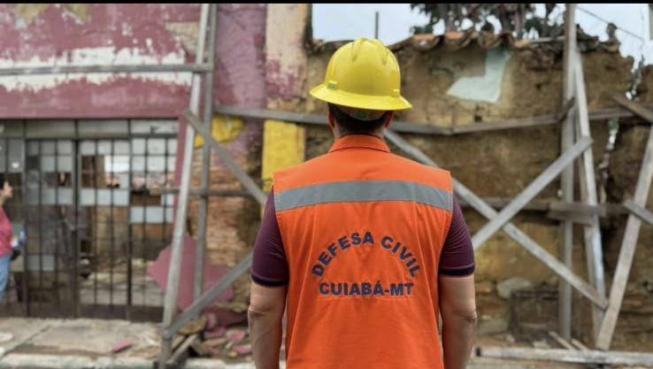 Vistoria t�cnica busca prevenir desabamentos no Centro Hist�rico de Cuiab�