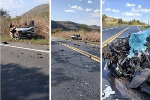 Um grave acidente foi registrado na tarde dessa Segunda Feira (18), na MT 040, que liga Santo Antônio de Leverger e Barão.