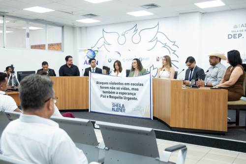 Prefeitura de Cuiabá participa de audiência para debater ataques violentos em escolas