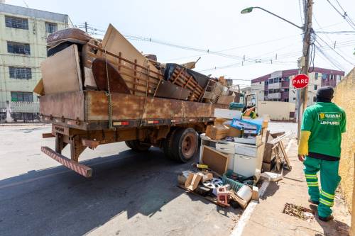 Operação Cata-treco atende Santa Amália, Santa Cruz, Itapajé e outros 12 bairros