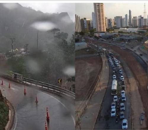 Presidente da AL diz que período de chuvas preocupa obras do BRT e do Portão do Inferno.