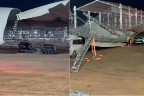 Temporal causa danos no Autódromo do Parque Novo Mato Grosso durante treinos da Stock Car, mas evento será mantido