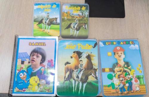 Escola de Cuiabá cria apostilas personalizadas para crianças PCDs