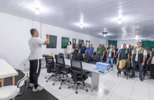 Servidores da Secretaria de Ordem Pública participam da campanha Falar sobre saúde é coisa de homem