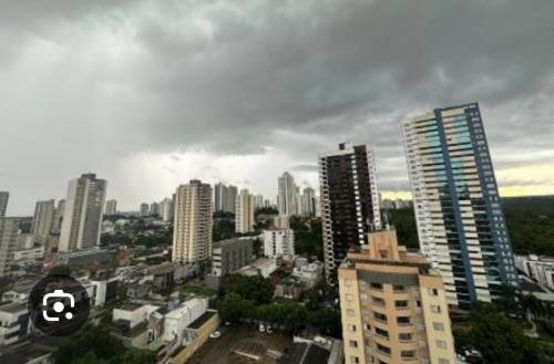Feriadão em Cuiabá terá sol entre nuvens e pancadas de chuva, aponta Climatempo.