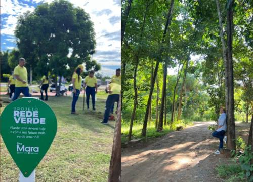 Vereadora Dra. Mara inicia 2026 com o projeto ambiental Rede Verde em Cuiabá.