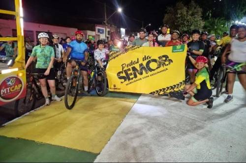 Pedal da Semob consolida-se como projeto de lazer, inclusão e qualidade de vida para toda a família em Cuiabá e Várzea Grande