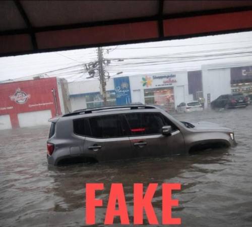 Defesa Civil de Cuiabá desmente imagem de alagamento e alerta para riscos de conteúdos falsos