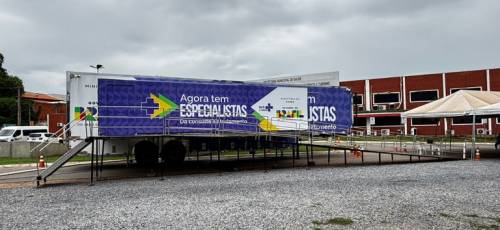 Em sete dias, carreta da Saúde da Mulher do programa Agora Tem Especialistas já atendeu mais de 400 mulheres em Várzea Grande