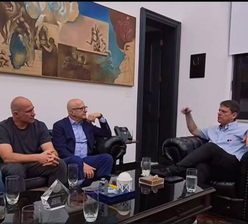 Em São Paulo, Abilio discute PPPs com Tarcísio e Pivetta
