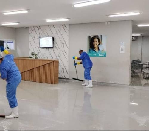 Temporal provoca alagamentos pontuais em unidades de saúde e equipes atuam para normalizar situação